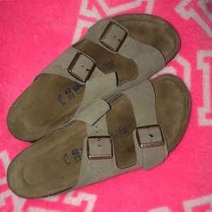 Tan Birkenstocks